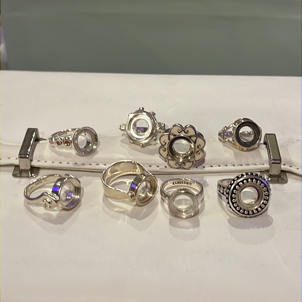 Kameleon rings-ALL EIGHT!!!